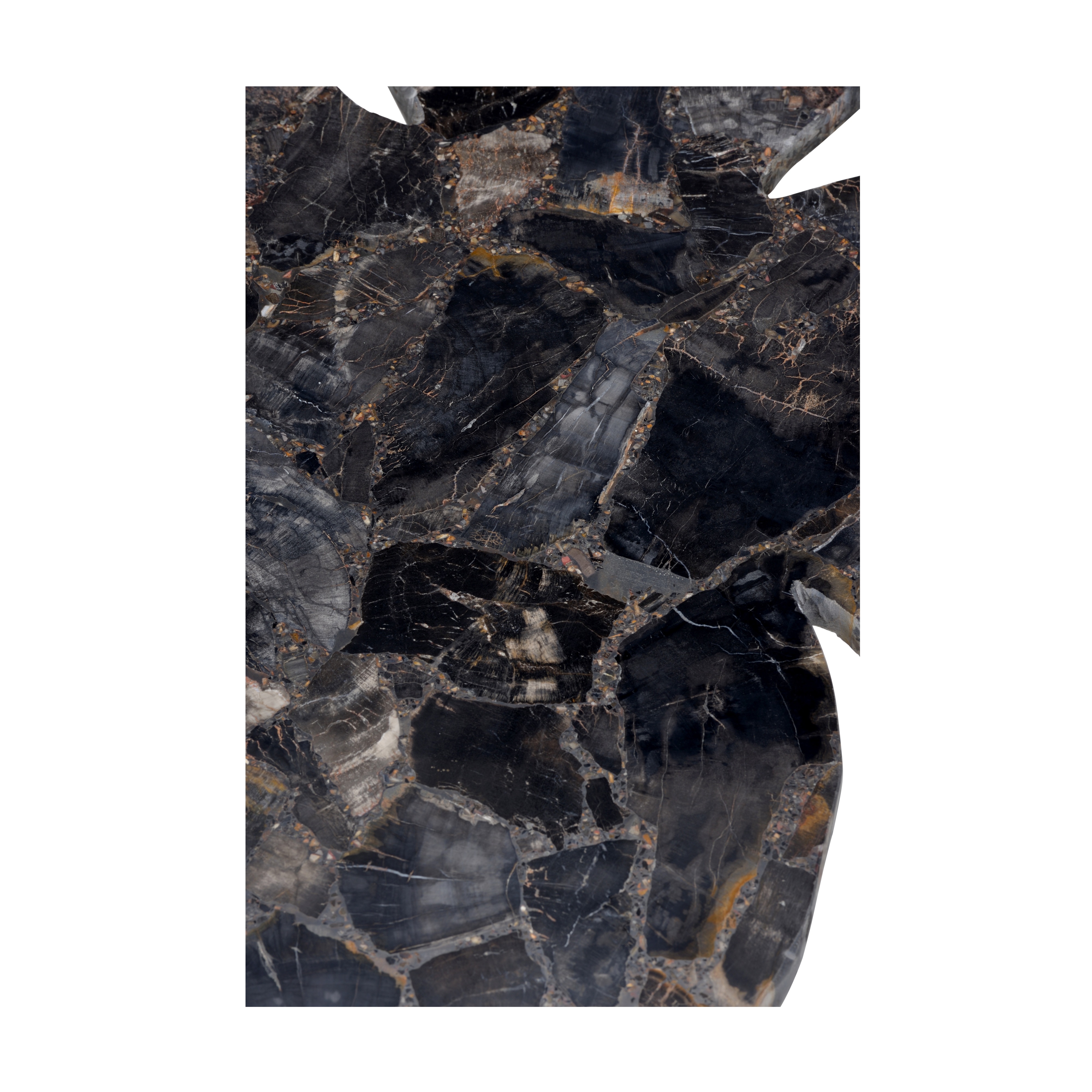 Chelsea House Chelsea House Misc Petal Side Table - Petrified Wood