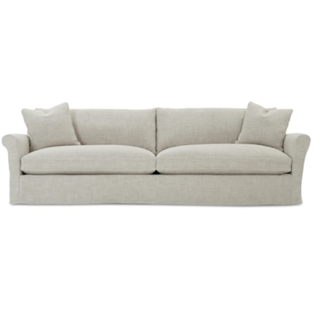 Extra Long 2-Cushion Slipcover Sofa