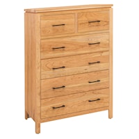 Casual 6-Drawer Bedroom Chest