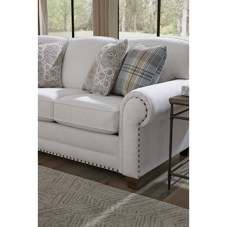 Silas Sofa with Nailheads