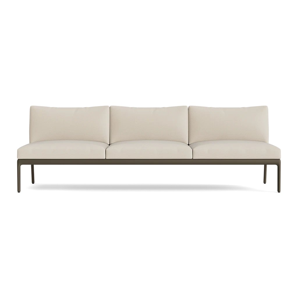 H Armless Sofa