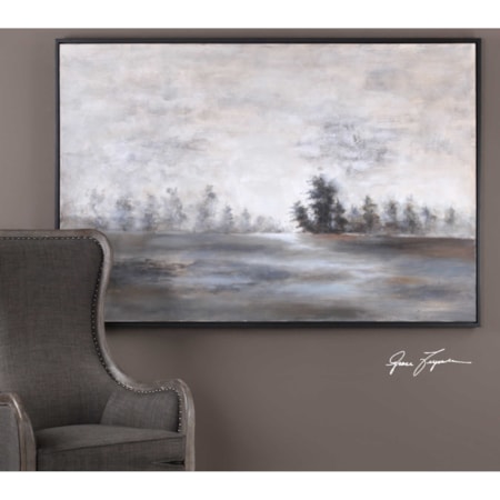 Evening Mist Landscape Art