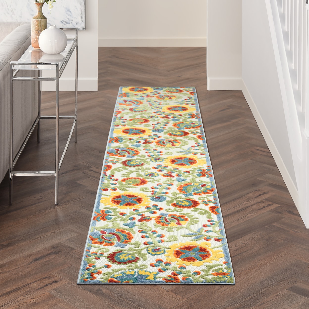 Nourison Aloha 2'3" x 12'  Rug