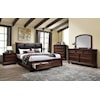 Flair Barlow King Upholstered Bed