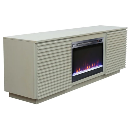 73" Fireplace TV Stand