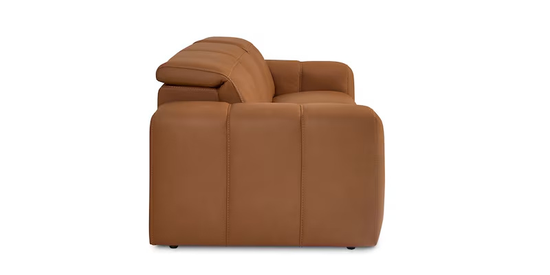 Airy Leather Power Reclining Sofa