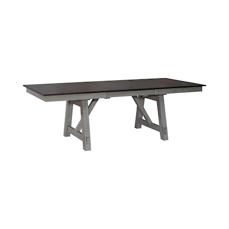 7-Piece Trestle Table Set