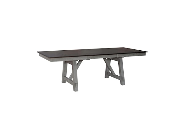 7-Piece Trestle Table Set