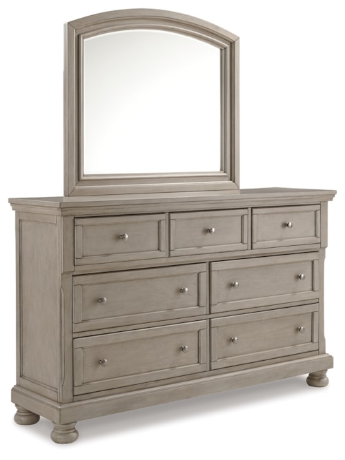 Dresser And Mirror