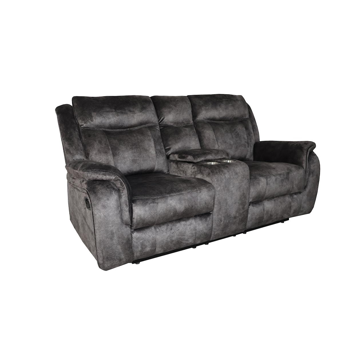 New Classic Furniture Park City Upholstered Dual Reclining Loveseat