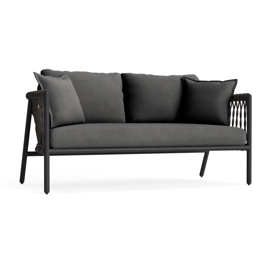 Loose Pillow Rope Loveseat