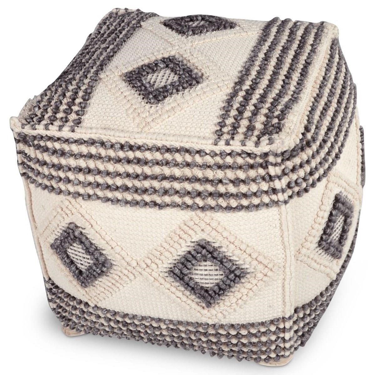 Handwoven Pouf
