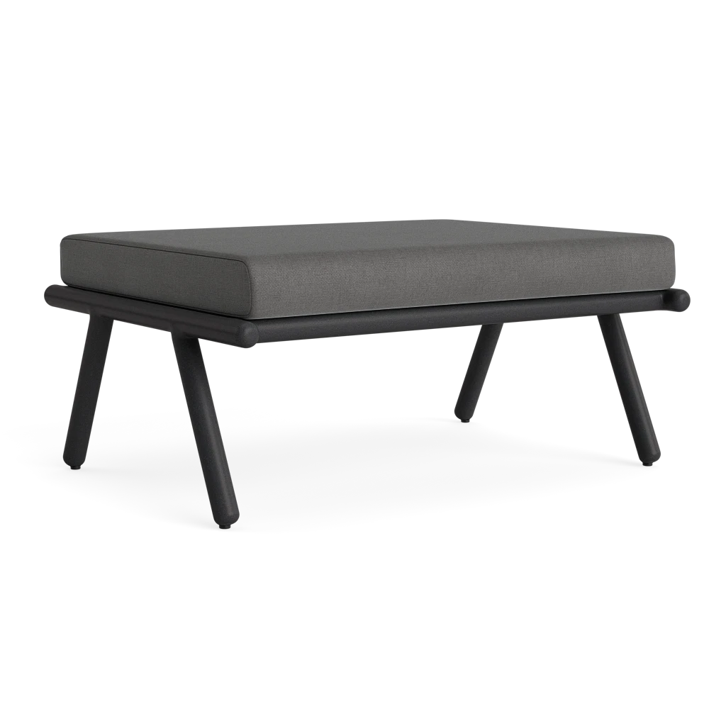 Modern Cushioned Chair Ottoman