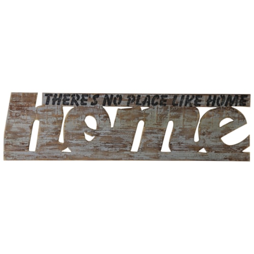 "HOME" Wood Wall Décor