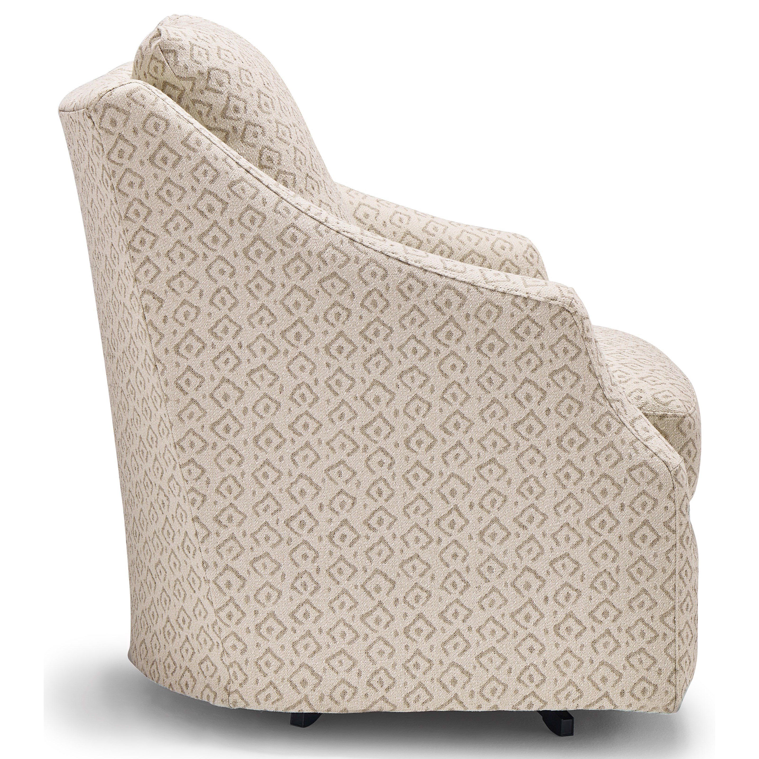 Best Home Furnishings Flutter Swivel Chair
