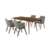 Armen Living Westmont/Renzo 5-Piece Dining Set