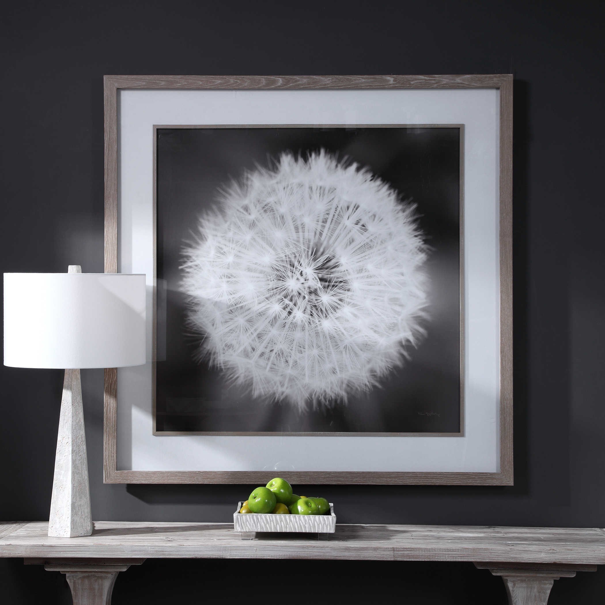 Uttermost Framed Prints Dandelion Seedhead Framed Print