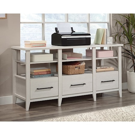 Three-Drawer Credenza TV Stand