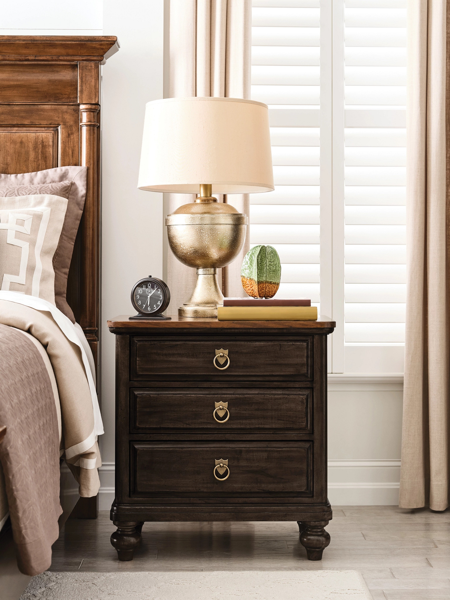 Kincaid Furniture Bridgetown 3-Drawer Nightstand