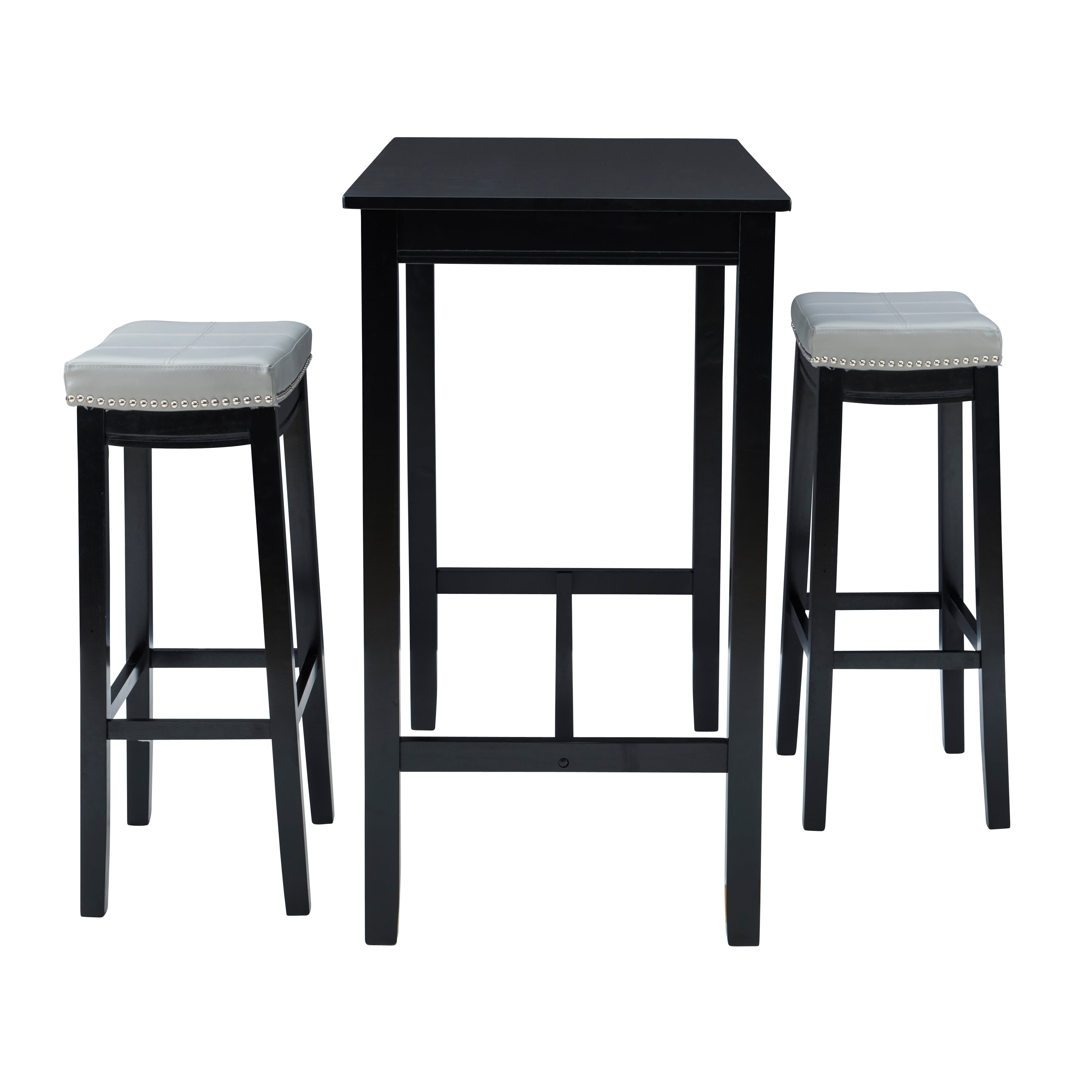 3-Piece Upholstered Bar Set