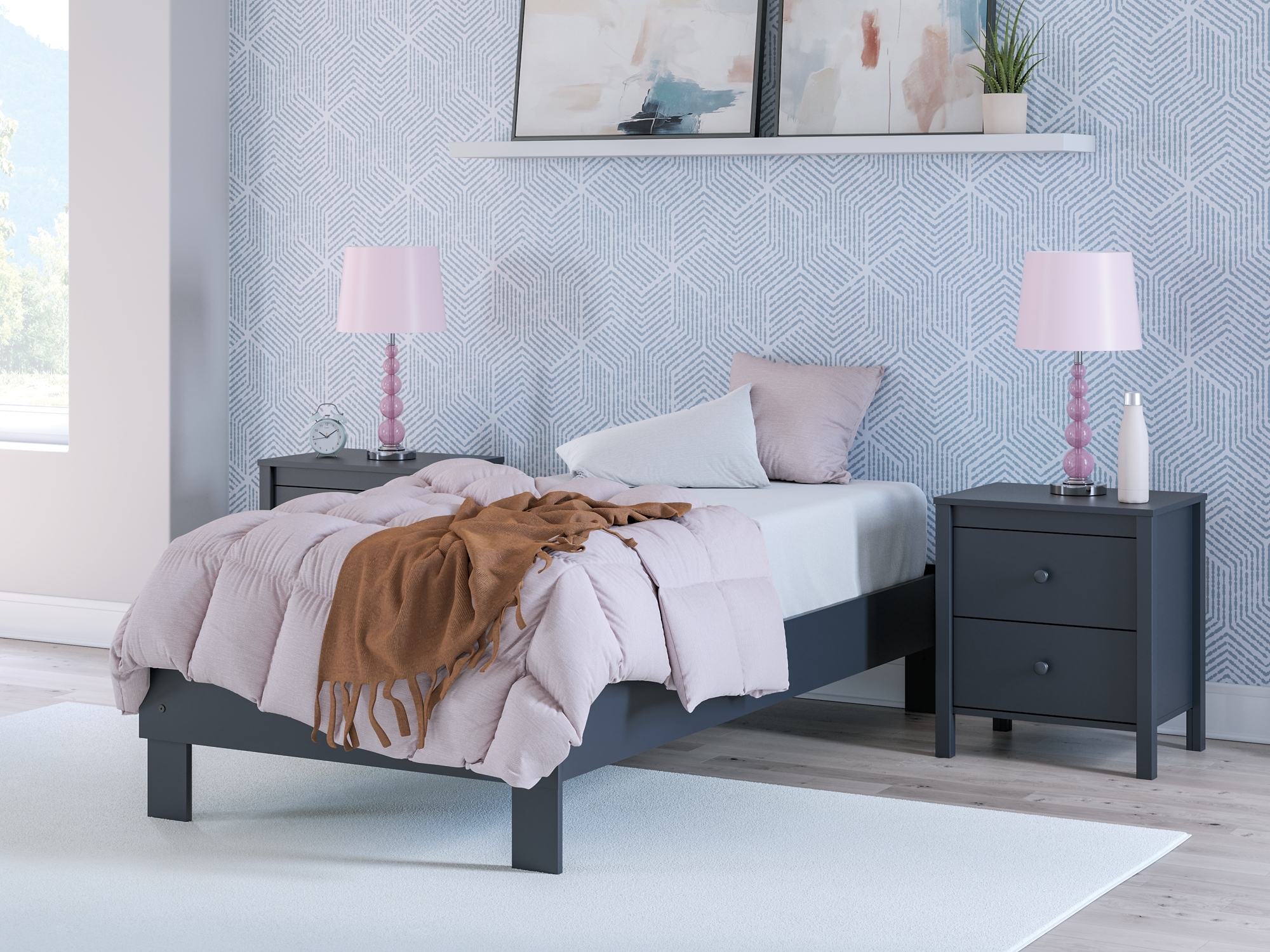 Twin Platform Bed