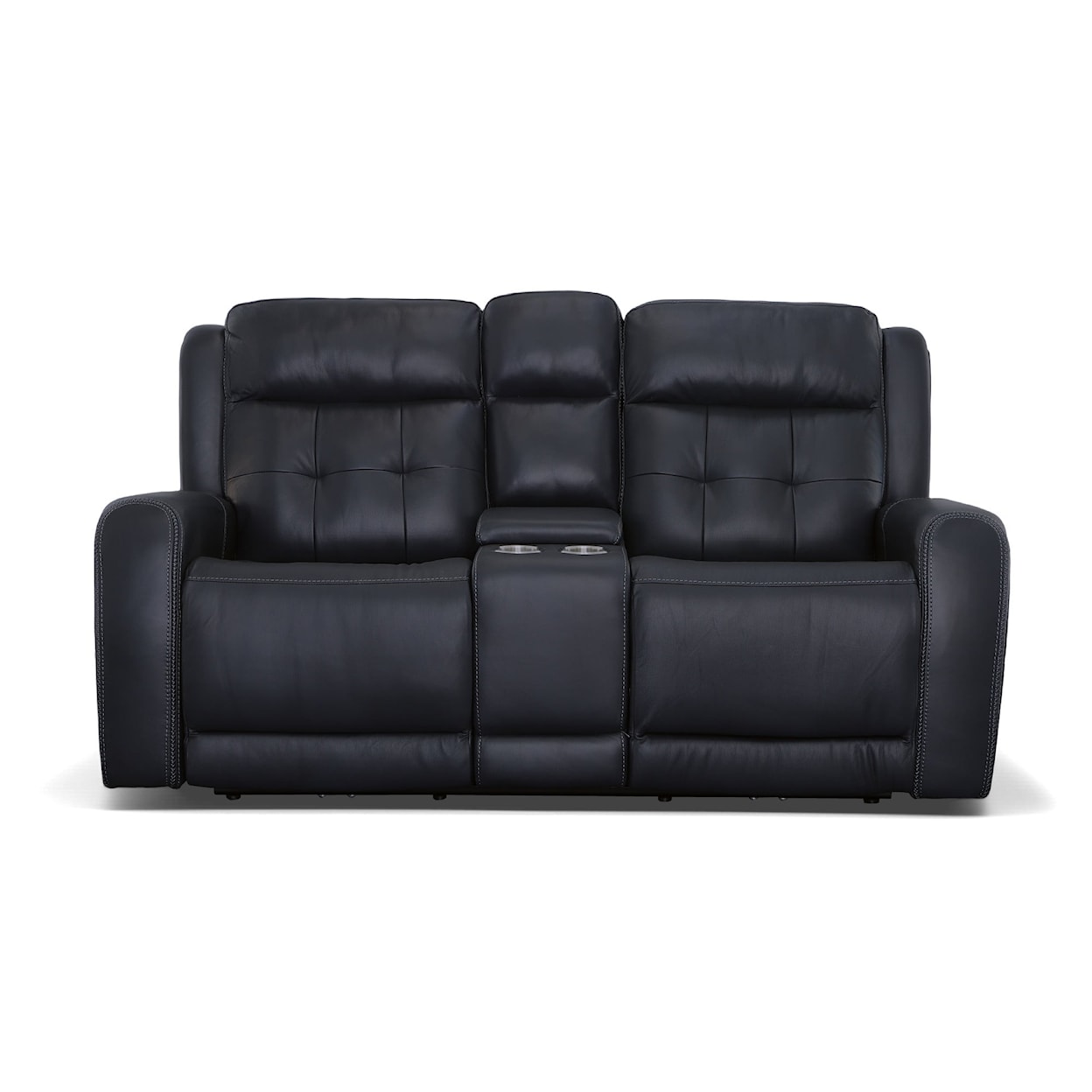 Flexsteel Latitudes - Grant Power Reclining Console Loveseat