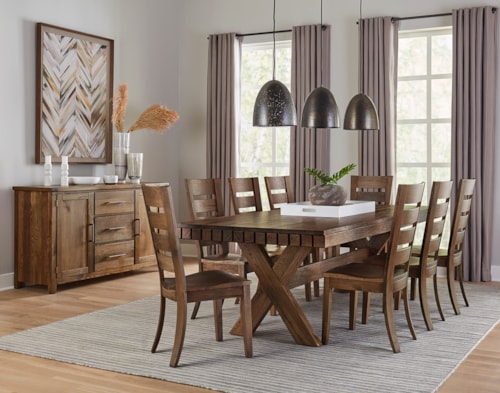 Farmhouse 9-Piece Dining Room Set