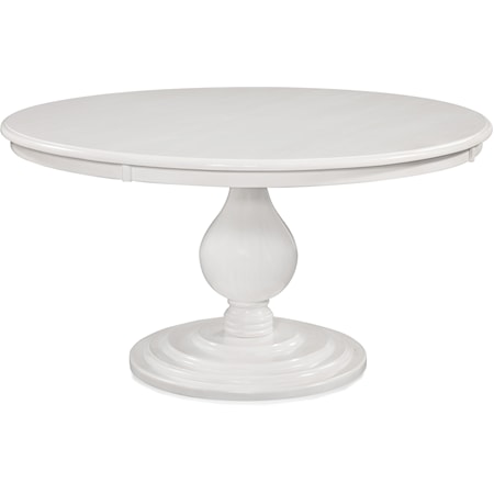 54" Round Pedestal Dining Table