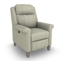 Contemporary Power High Leg Recliner