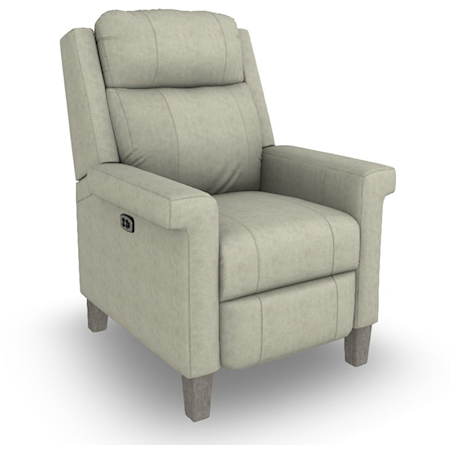 Contemporary Power High Leg Recliner