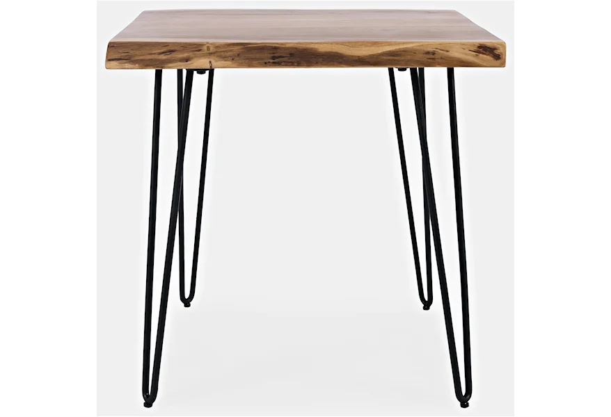 Nature's Edge Live Edge End Table by Jofran at Jofran