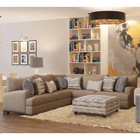 Contemporary 3-Piece Sectional