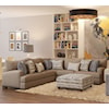 Fusion Furniture 51 MARTY FOSSIL 3-Piece Sectional