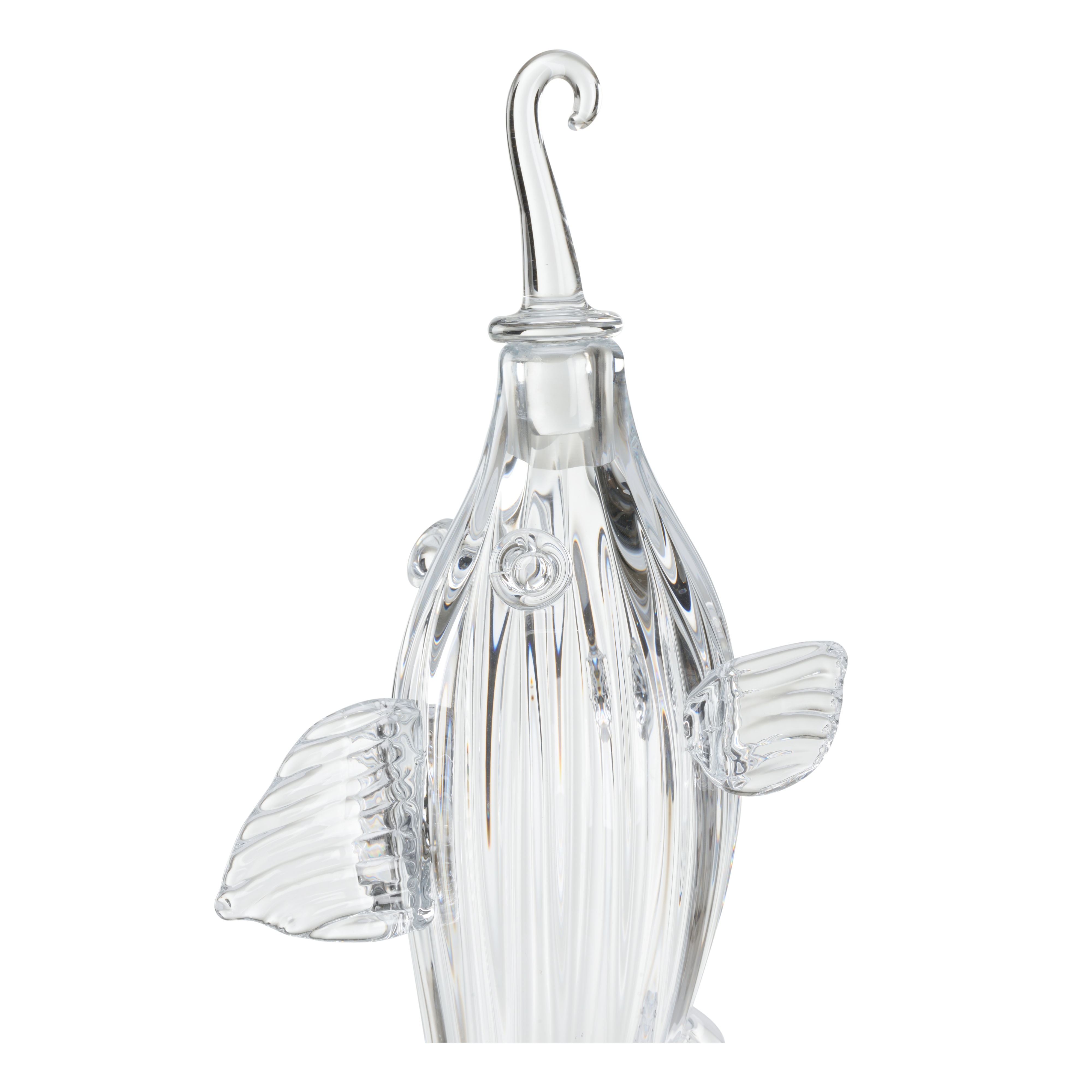 Chelsea House Jamie Merida Hand Blown Fish Decanter