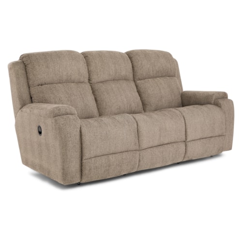 Casual Reclining Sofa
