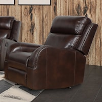 Casual Leather Recliner