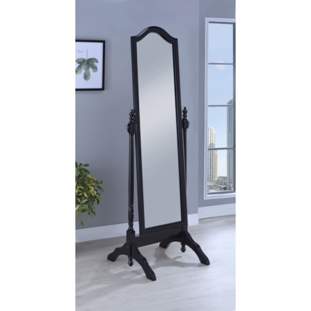 Wood Adjustable Full Length Cheval Mirror