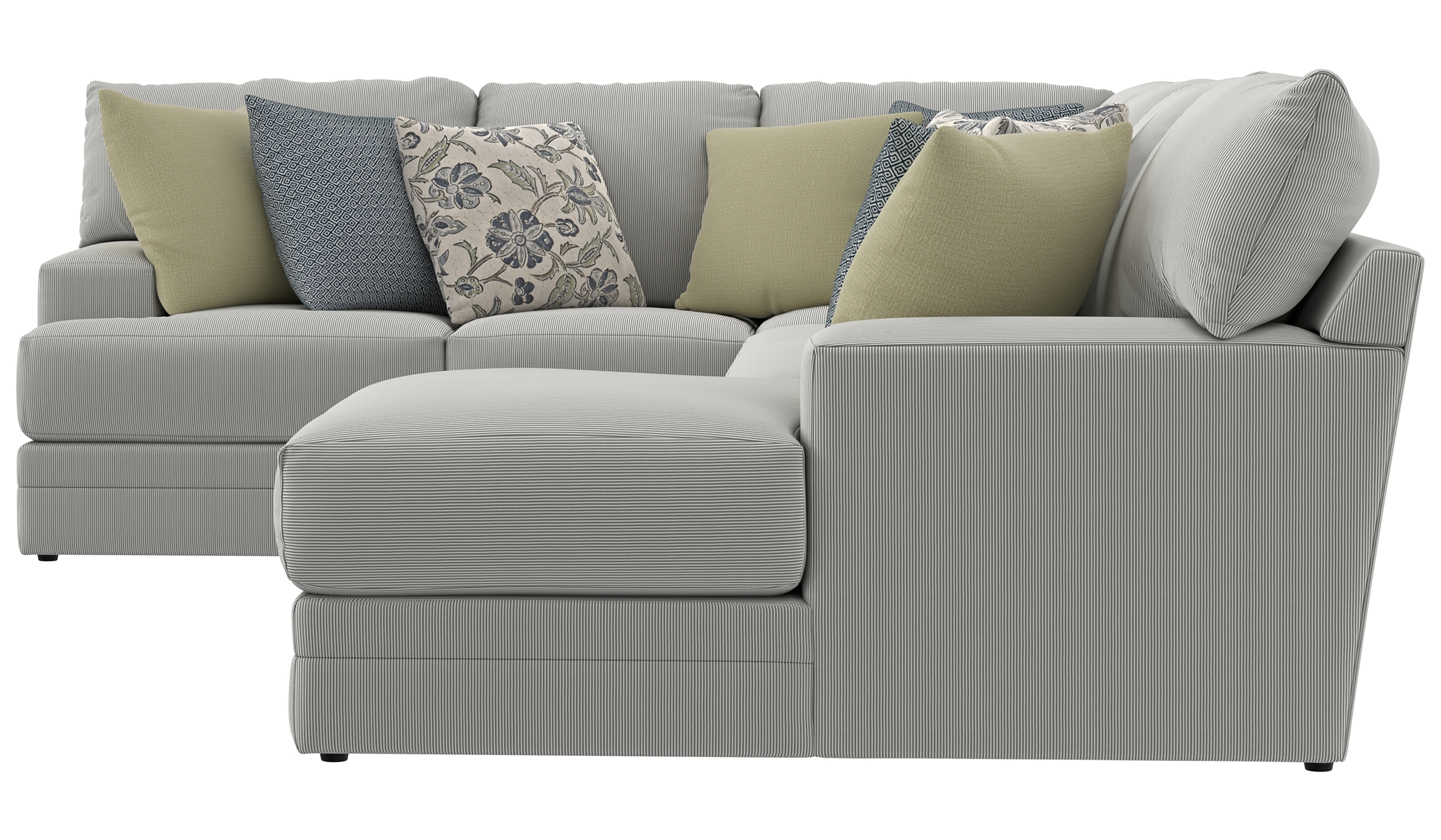 Jackson Furniture Stockbridge 3-Piece Sectional Sofa with Chaise