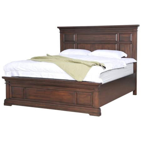 Queen Panel Bed