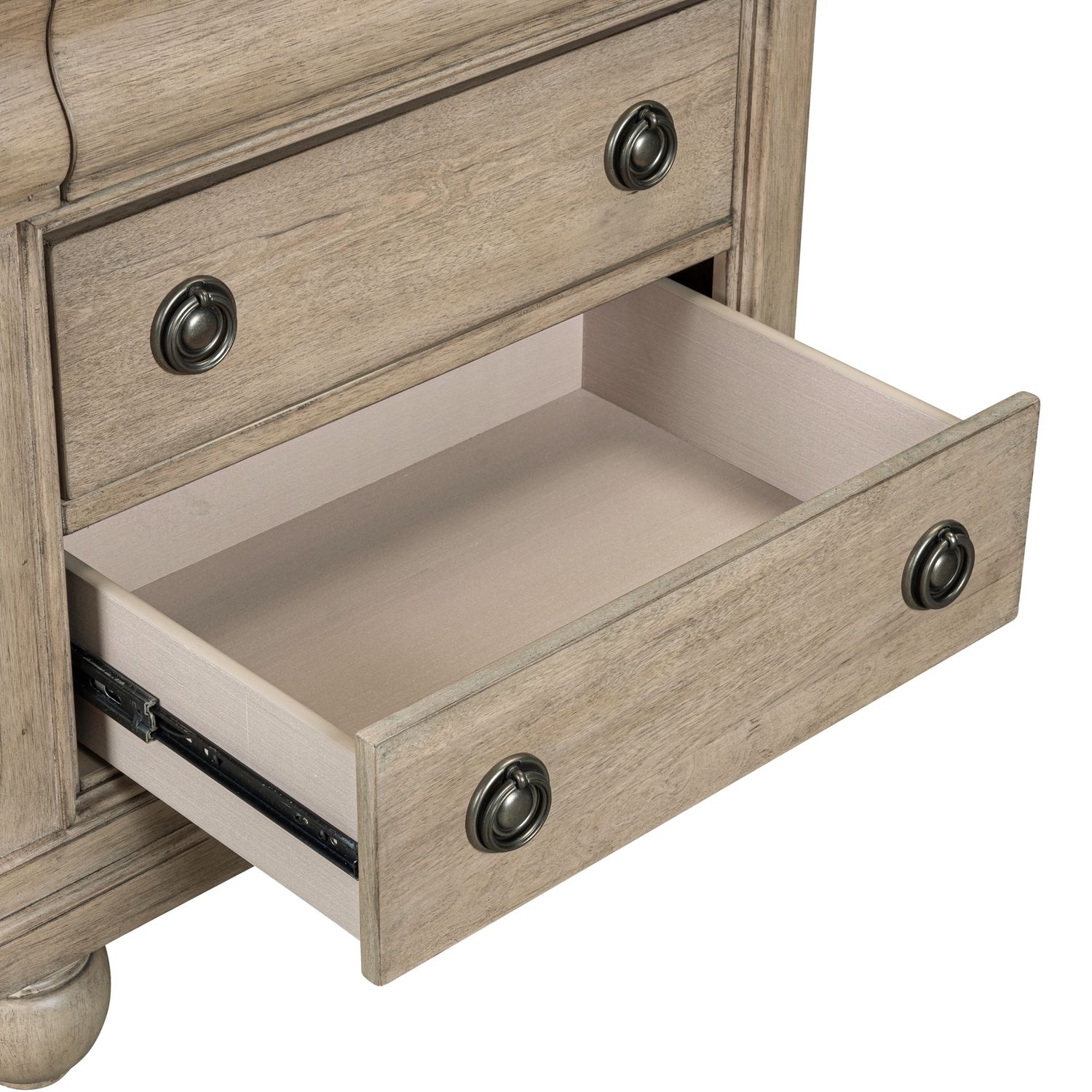 Liberty Furniture Rustic Traditions 3-Drawer Nightstand
