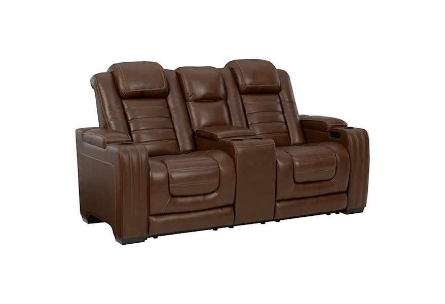 Backtrack Power Reclining Loveseat by Signature Design by Ashley at J & J Furniture