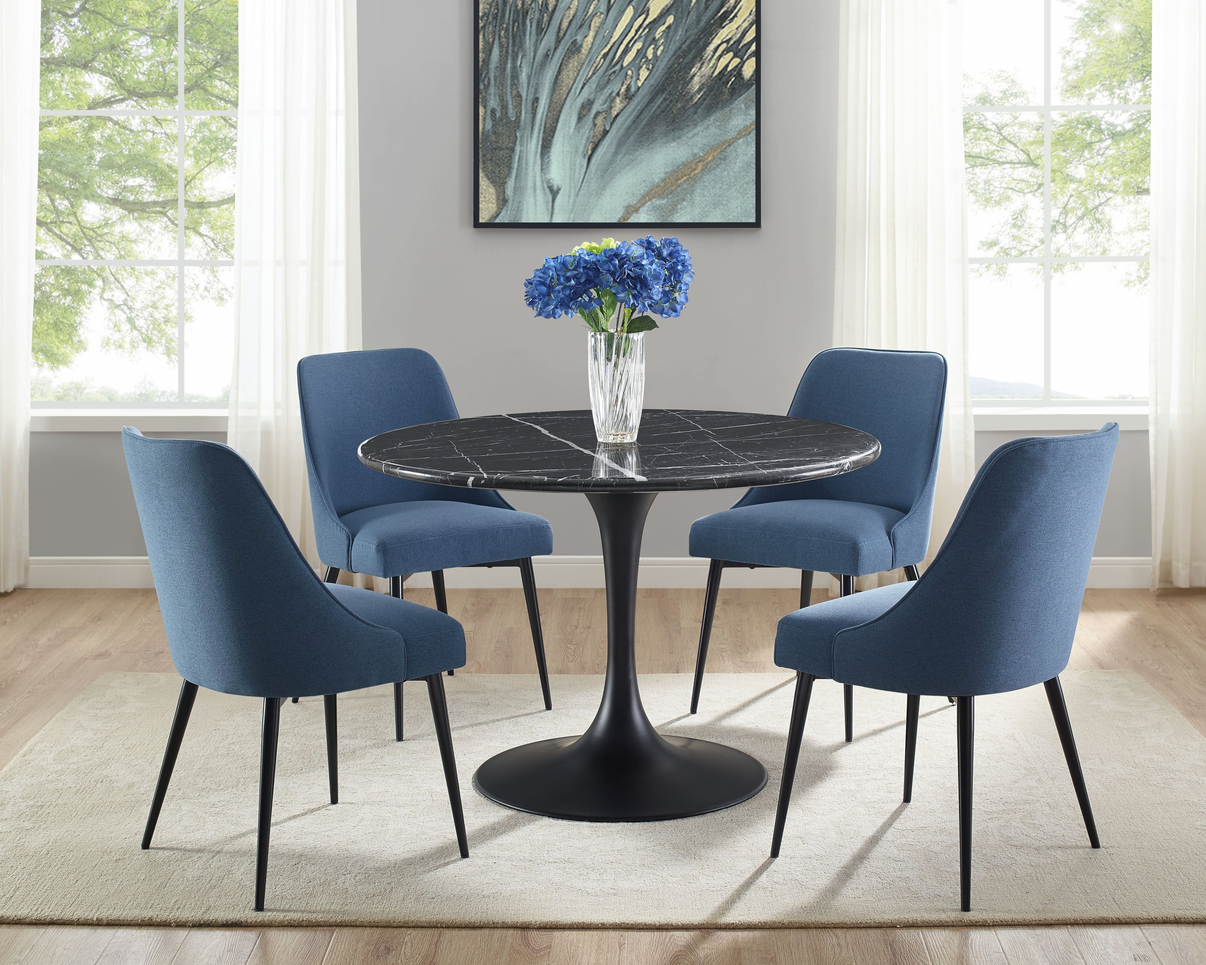 Steve Silver Colfax Round Dining Table