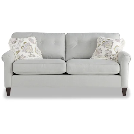 Stationary Button Tufted Sofa
