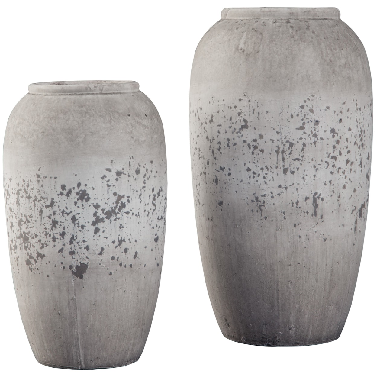 Signature Accents Dimitra Brown/Cream Vase Set