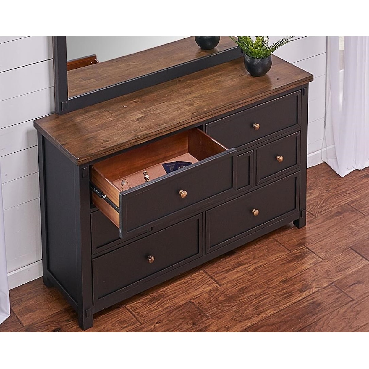 A-A Spencer 7-Drawer Dresser