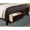 Vaughan Bassett Bonanza King Poster Storage Bed