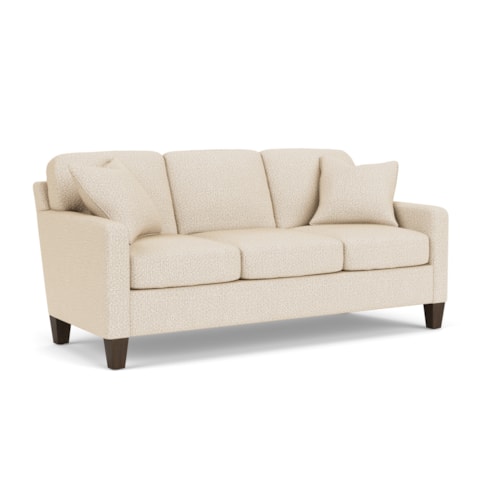 Contemporary Sofa with Track Arms