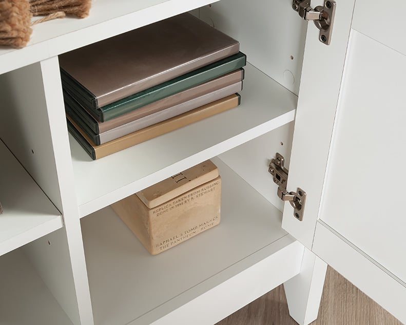 2-Door Corner TV Stand