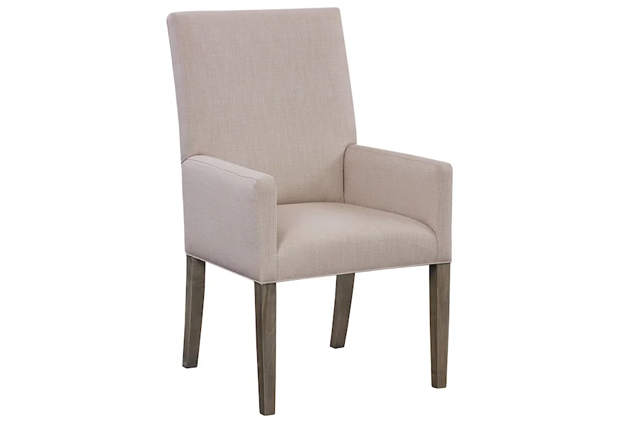 BenchMade Arm Chair by Bassett at Esprit Decor Home Furnishings