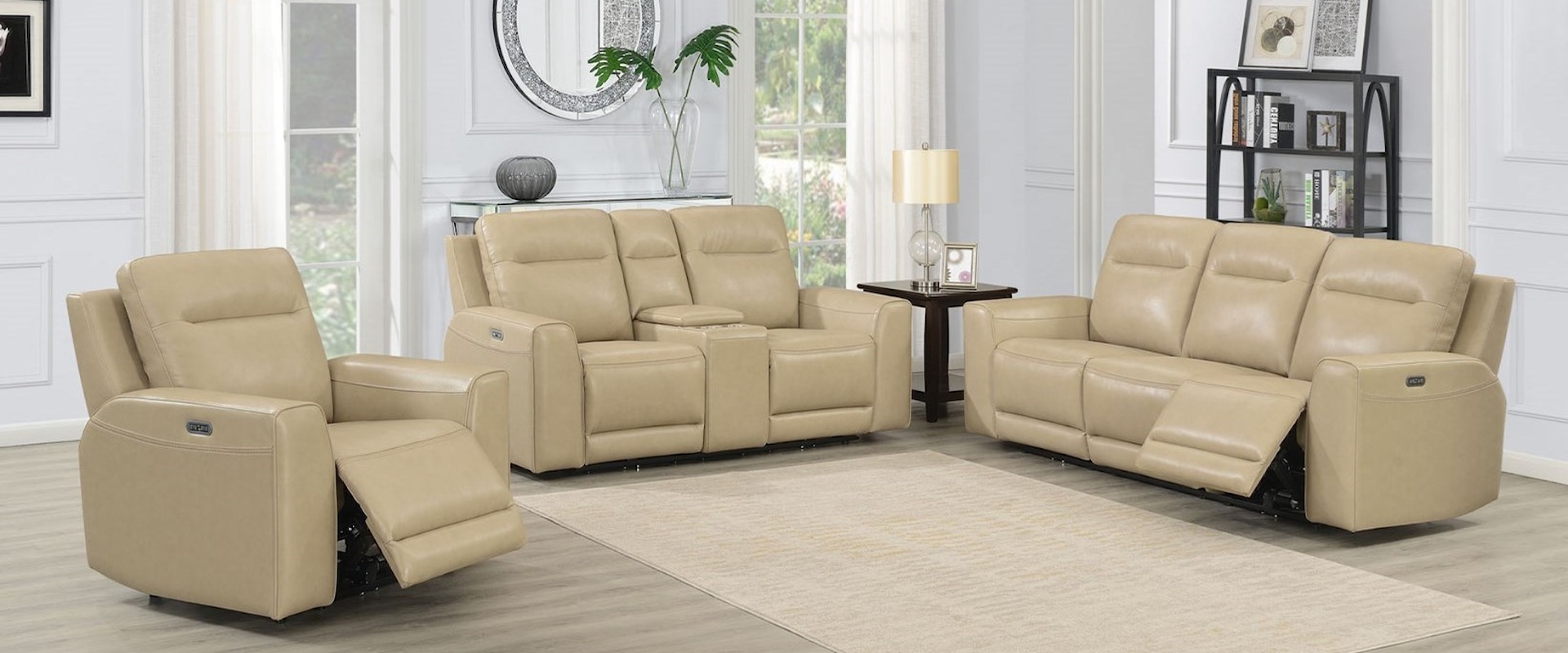 Power Reclining Living Room Group